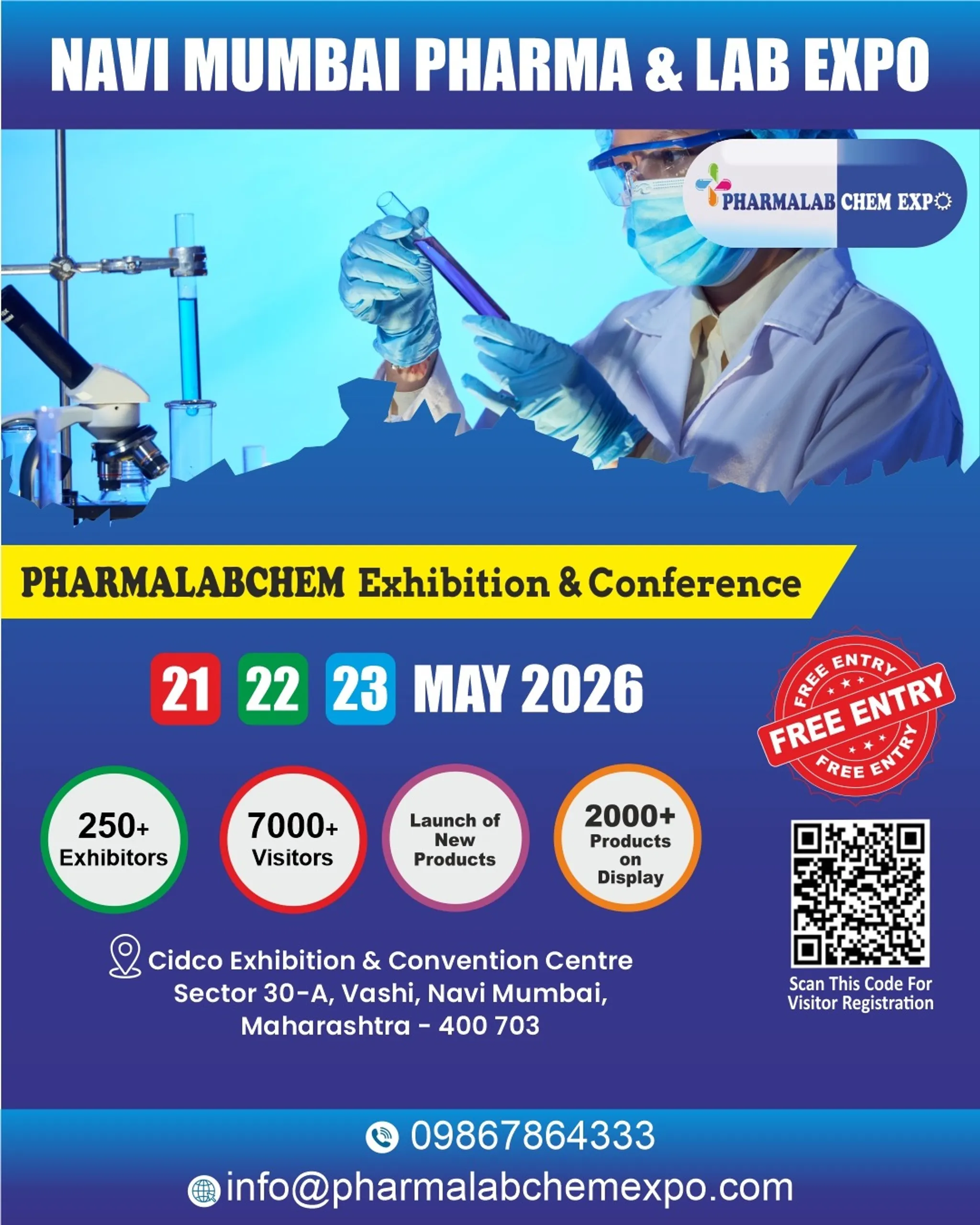 Pharmalabchem Expo - Navi Mumbai